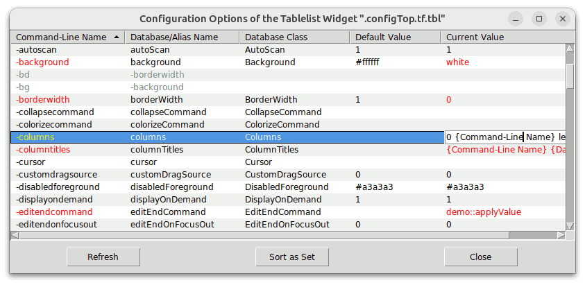 tablelist programmer s guide tablelist programmer s guide